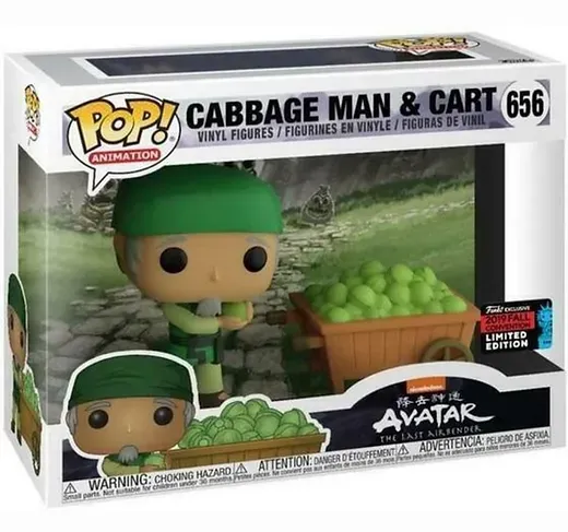 Avatar the last Airbender : BD658 Cabbage Man &amp; Cart 2019 FallCon 656