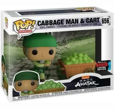 Avatar the last Airbender : BD658 Cabbage Man &amp; Cart 2019 FallCon 656