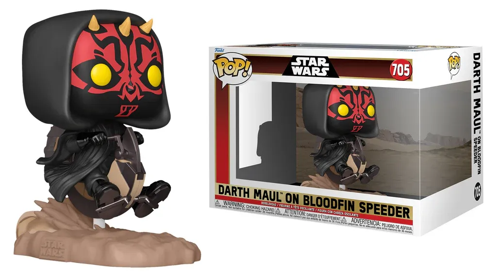 Darth Maul On Bloodfin Speeder 705