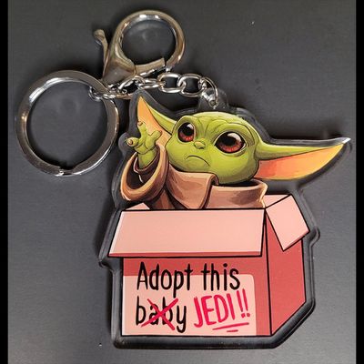 Porte-clefs : Grogu