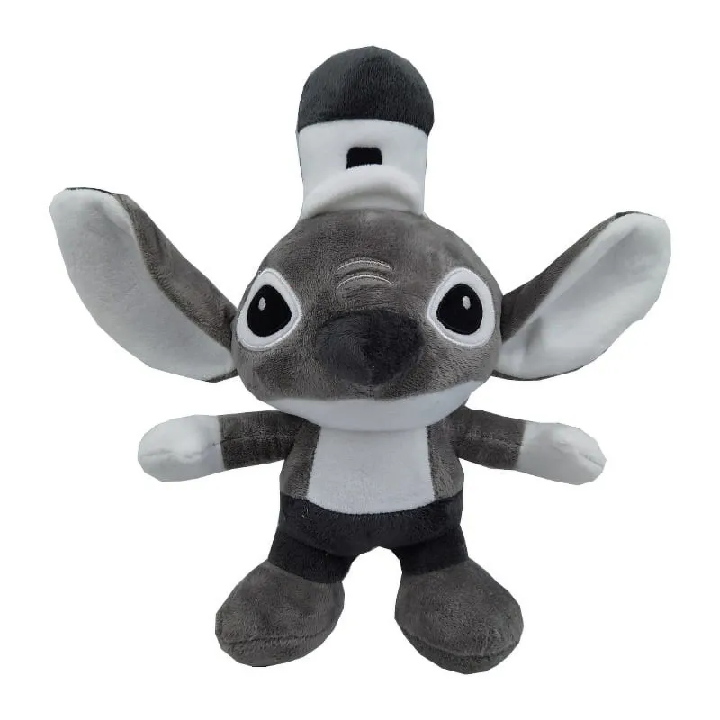Peluche : Stitch : Noir Et Blanc