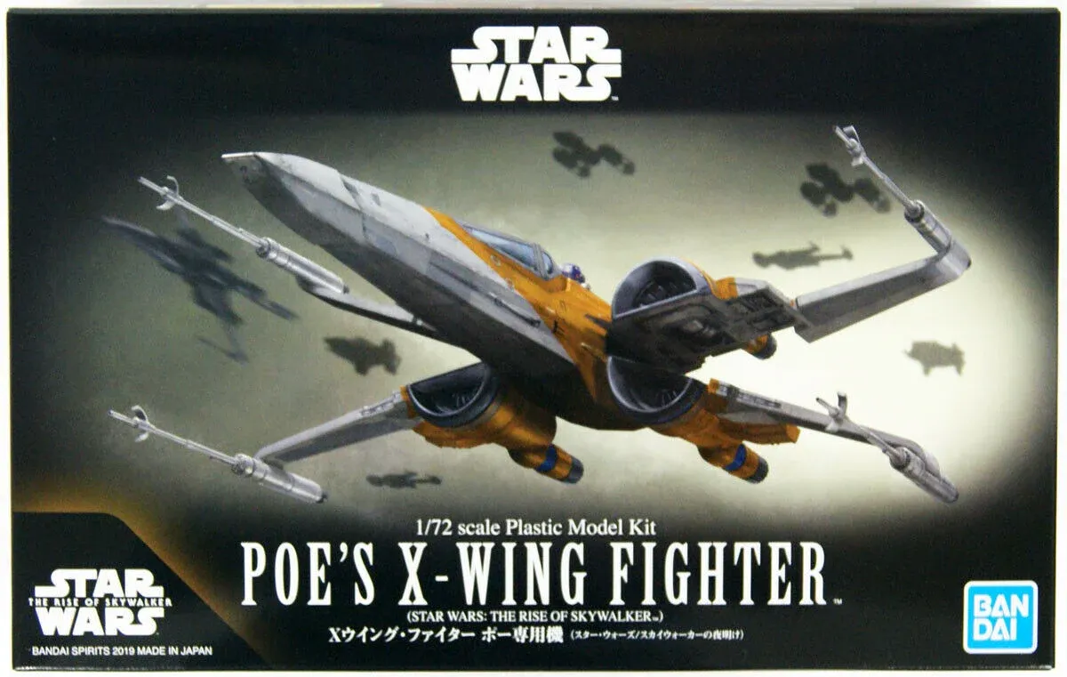 Star Wars Model Kit Poe&#39;s X-wing Fighter