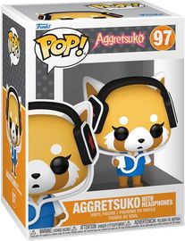 Aggretsuko With Headphones 97