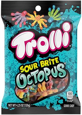 Trolli Sour Brite Octopus 120g