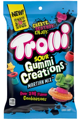 Trolli Sour Gummi Creations Martian Mix 120g