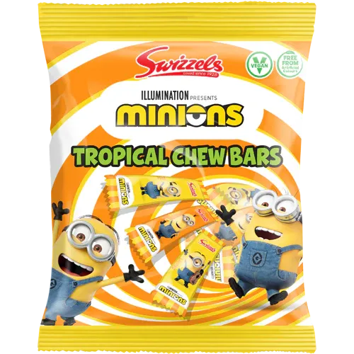 Swizzels Minions Tropical Chewy Bars 120g