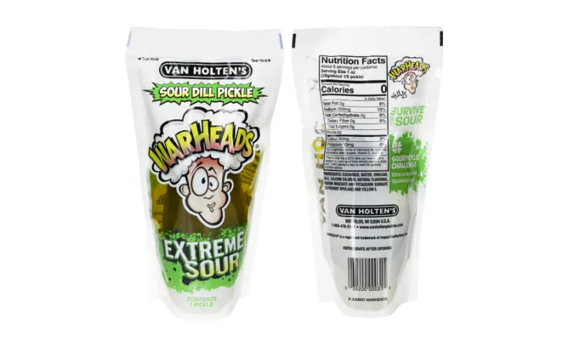 Van Holten&#39;s Warheads Xtreme Sour Pickle