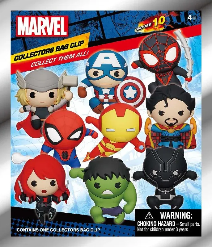 BAG CLIP Marvel Series 10