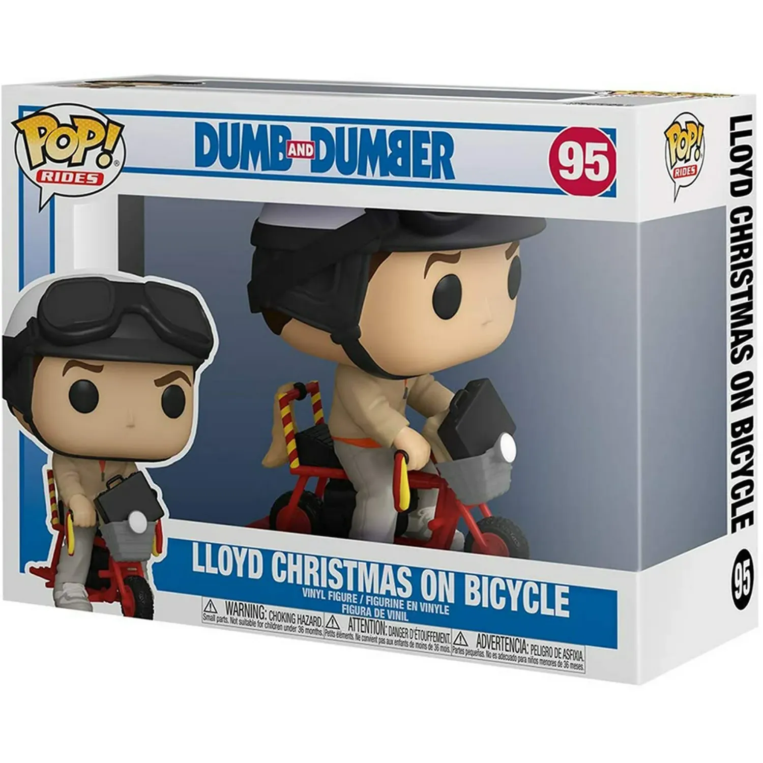 M1663 Lloyd Christmas On Bicycle 95