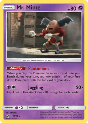 *J23 Mr. Mime 11/18