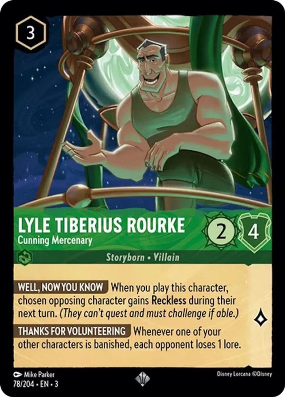 *L28 Lyle tiberius Rourke 78/204