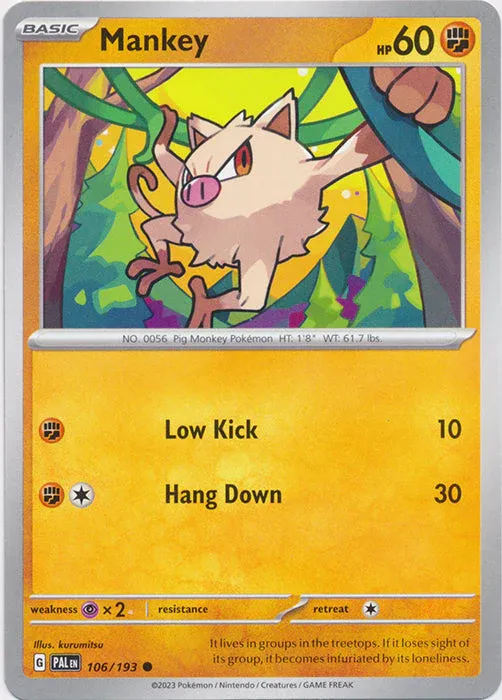 *L45 Mankey 106/193