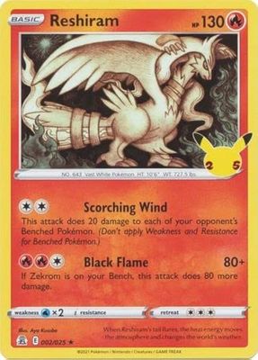*L76 Reshiram 002/025