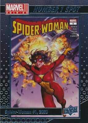 *J105 2019-20 Marvel UDeck Spider-Woman no.1 spot