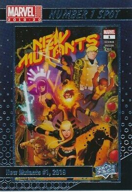 *J101 2019-20 Marvel UDeck New Mutants no.1 spot
