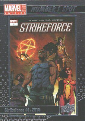 *J96 2019-20 Marvel UDeck Strikeforce no.1 spot