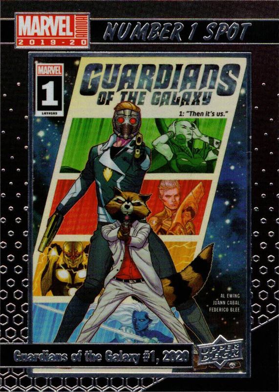*J118 2019-20 Marvel UDeck Guardians of the galaxy no.1 spot