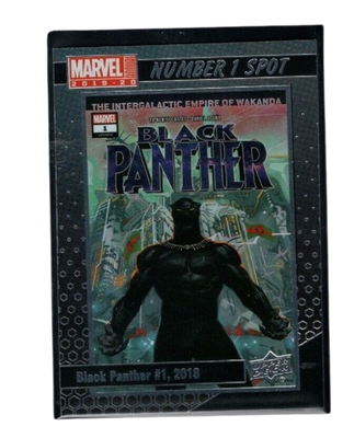 *J116 2019-20 Marvel UDeck Blakc Panther agents no.1 spot