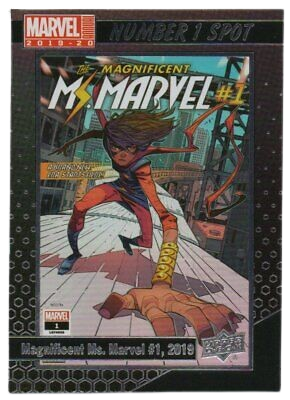 *J107 2019-20 Marvel UDeck Magnificent Ms.Marvel no.1 spot