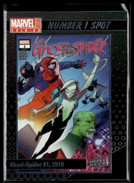 *J84 2019-20 Marvel UDeck Ghost-spider no.1 spot