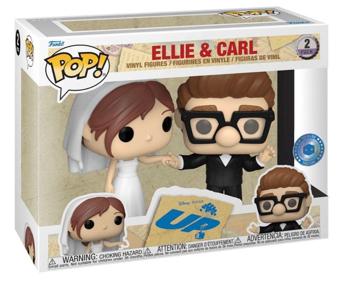 Up : Dk5 Ellie &amp; Carl Pop In A Box 2 Pack