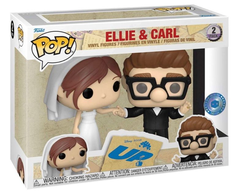 Up : Dk5 Ellie &amp; Carl Pop In A Box 2 Pack