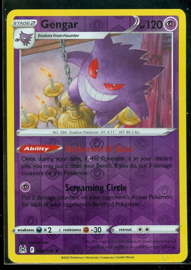 *B158 Gengar 066/196