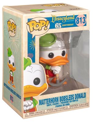 Donald Duck : Dj15 Matterhorn Bobsleds Donald 813