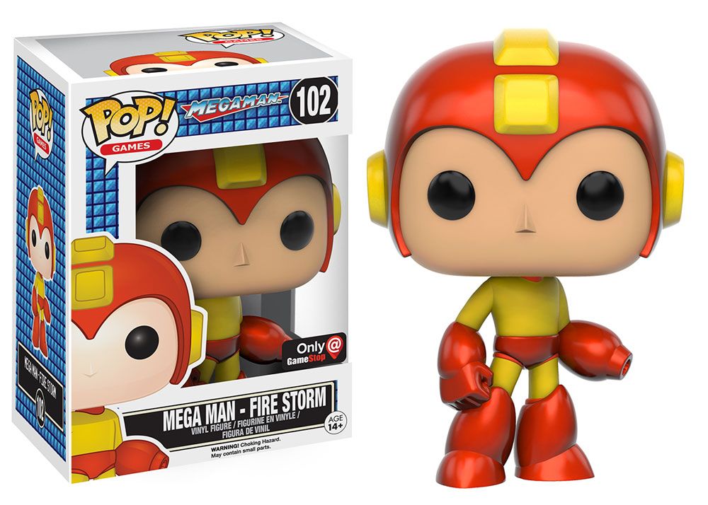 At1208 Mega Man - Fire Storm OaG 102