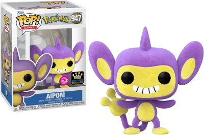 Ct644 Aipom Flocked SEF 947