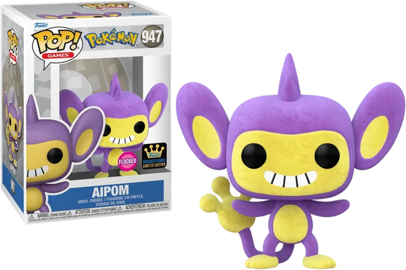 Ct645 Aipom Flocked SEF 947