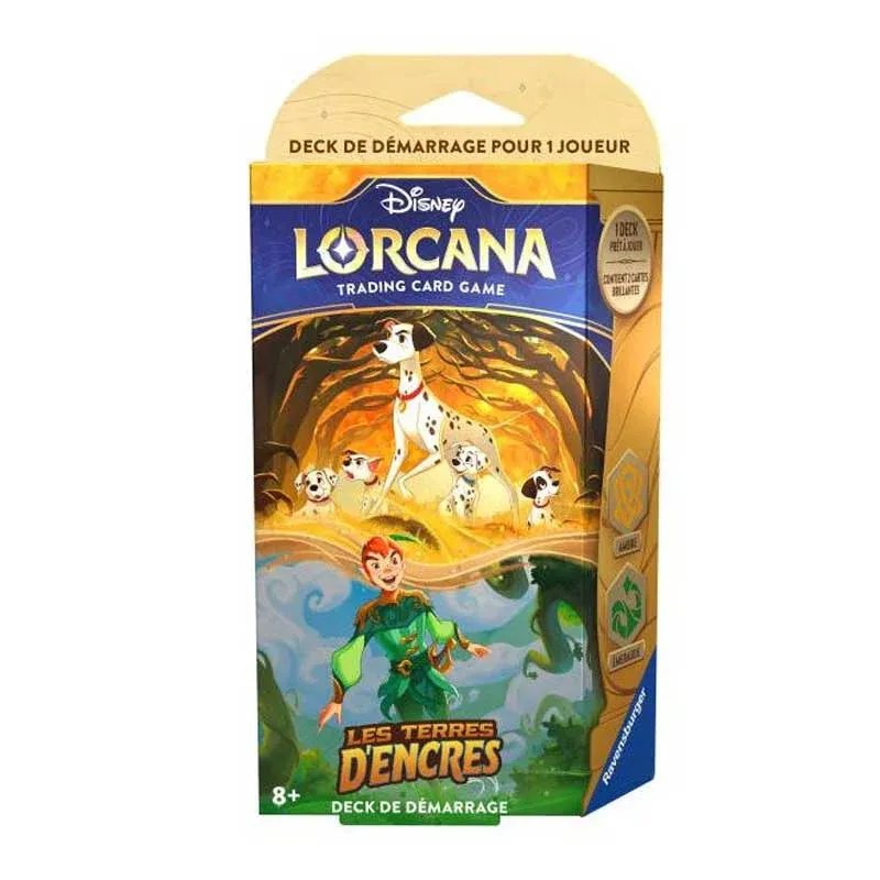 Lorcana Starter Deck Into The Inklands Peter Pan Dalmatien FR