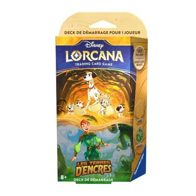 Lorcana Starter Deck Into The Inklands Peter Pan Dalmatien FR