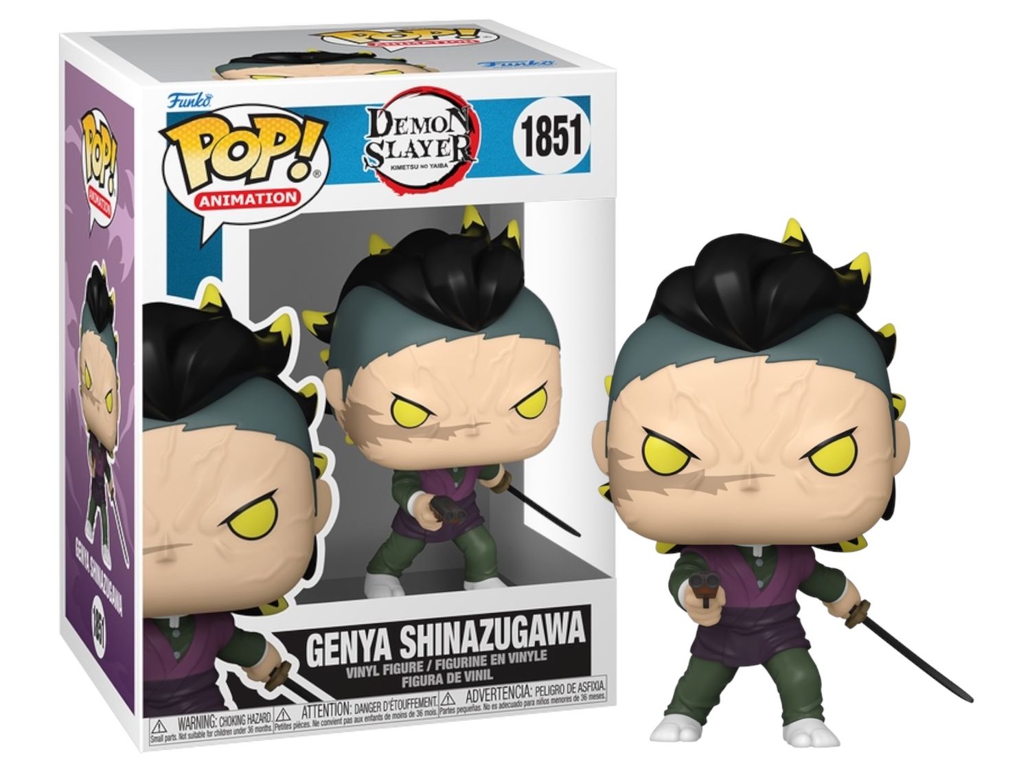 Demon Slayer : Genya Shinazugawa 1851