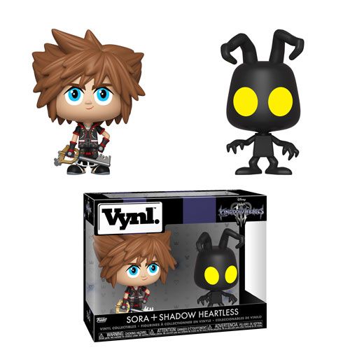 Kingdom Hearts : CT1014 Sora + Shadow Heartless Vynl