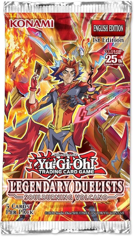 Booster Pack Legendary Duelists Soulburning Volcano