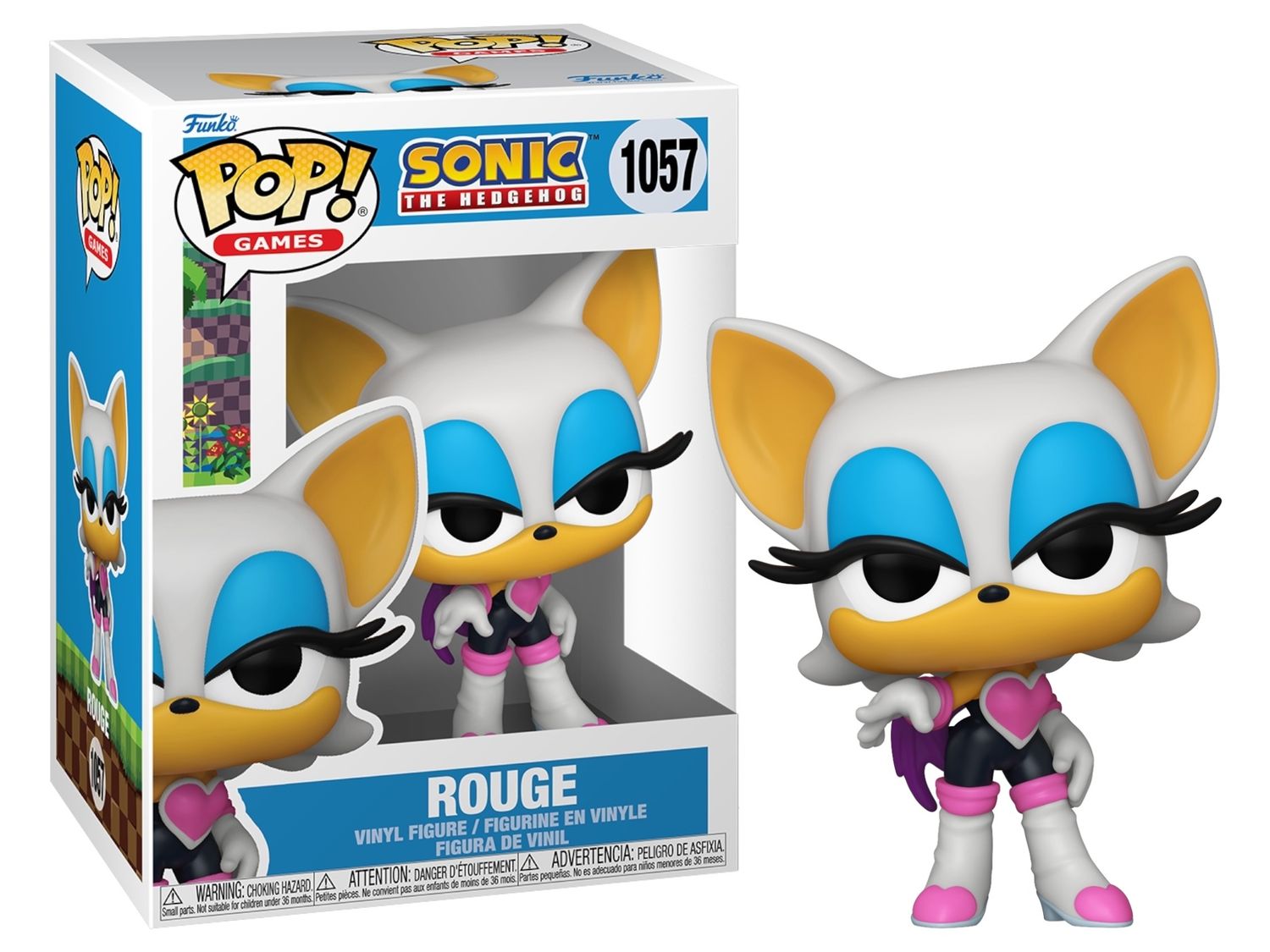Sonic The Hedgehog : Ct1136 Rouge 1057
