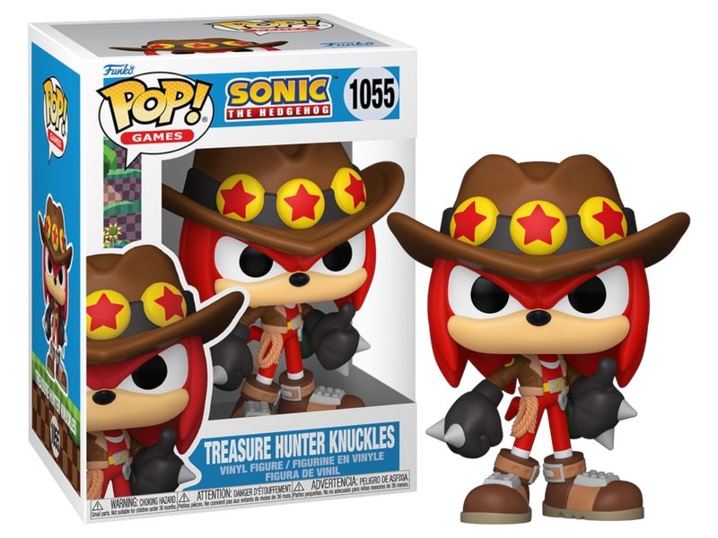 Sonic The Hedgehog : Ct1139 Treasure Hunter Knuckles 1055