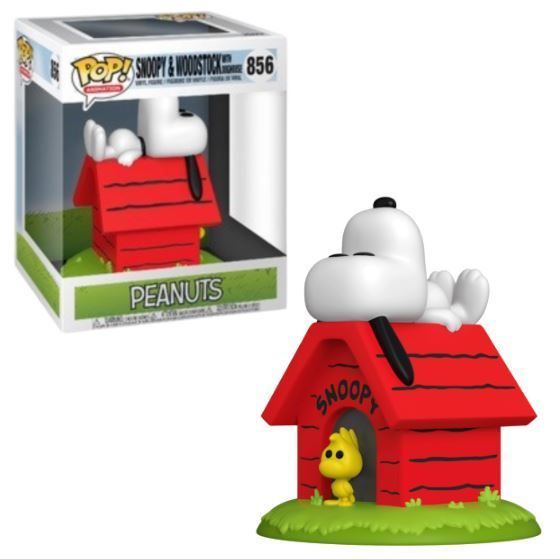 Ax372 Snoopy &amp; Woodstock With Doghouse 856