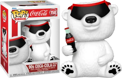 Ax378 90s Coca-cola Polar Bear 158