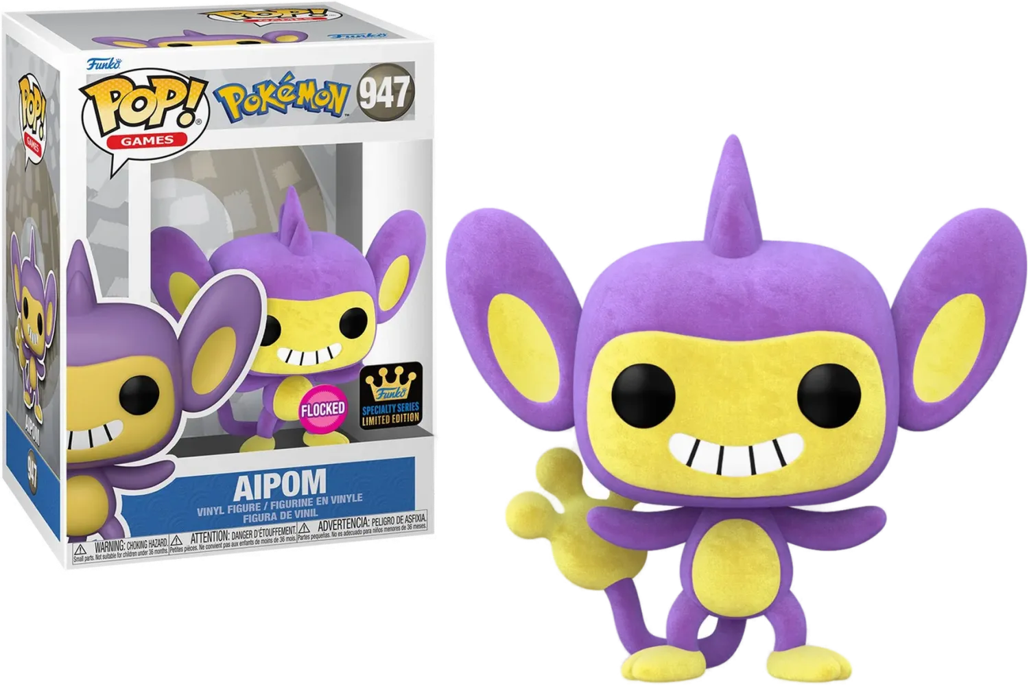 CT1273 Aipom SEF Flocked 947