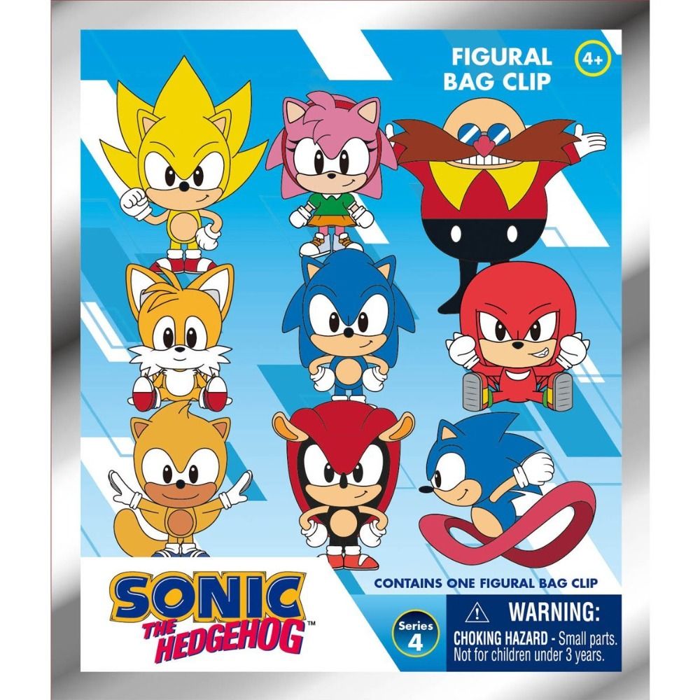 BAG CLIP Sonic The Hedgehog Series 4