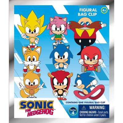 BAG CLIP Sonic The Hedgehog Series 4