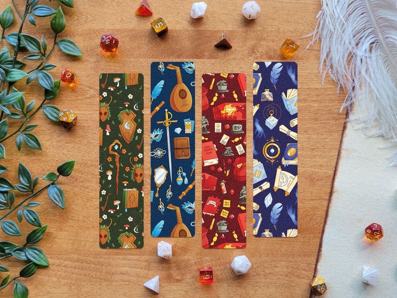 Warlock&#39;s Quill Bookmarks