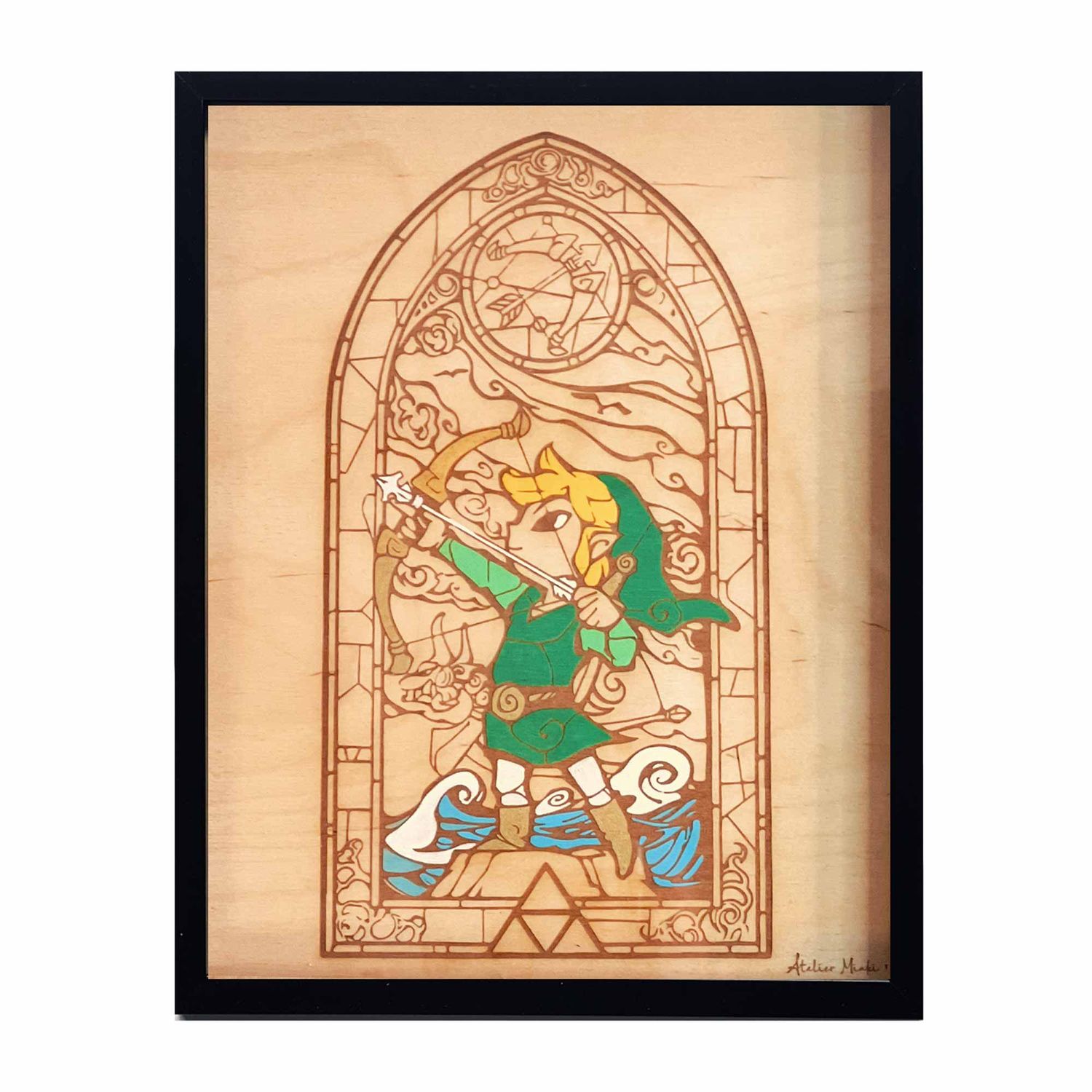 Atelier Miaki Cadre Zelda Link