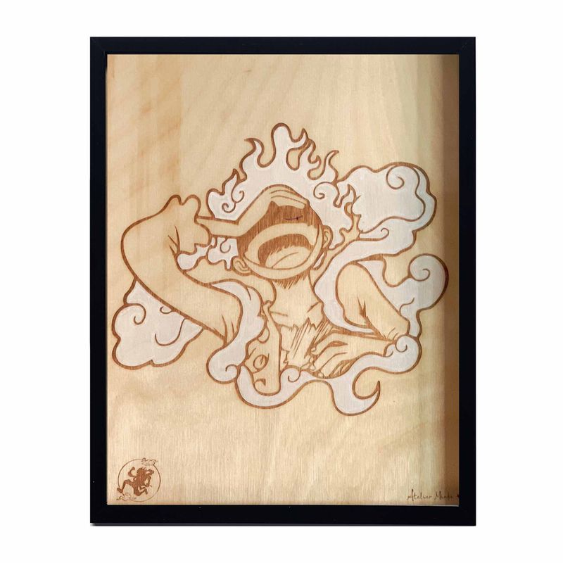 Atelier Miaki Cadre One Piece Luffy Gear 5