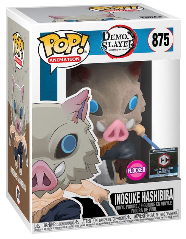 Demon Slayer : Ax393 Inosuke Hashibira Flocked 875