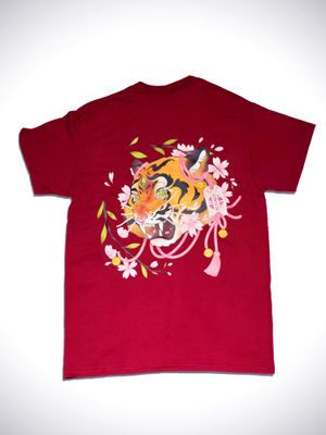 T-Shirt Tigre Rouge