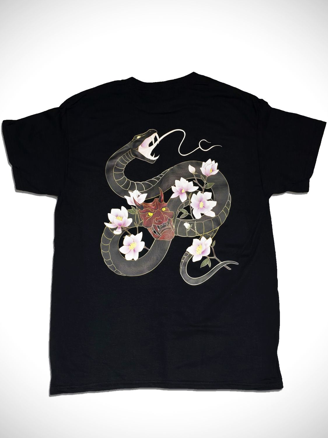 T-Shirt Serpent Noir