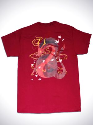 T-Shirt Dragon Rouge